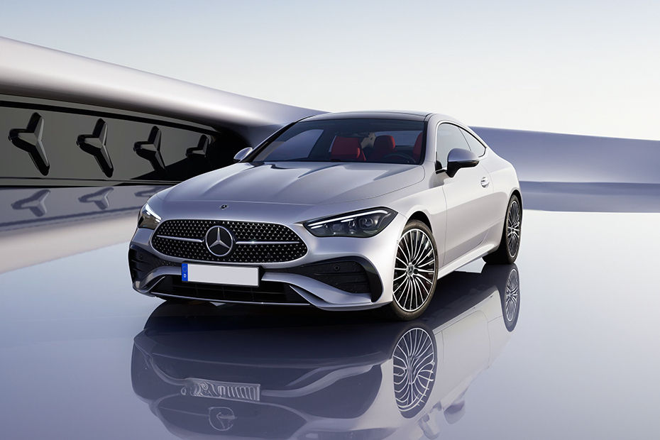 CLE Coupe Front angle low view