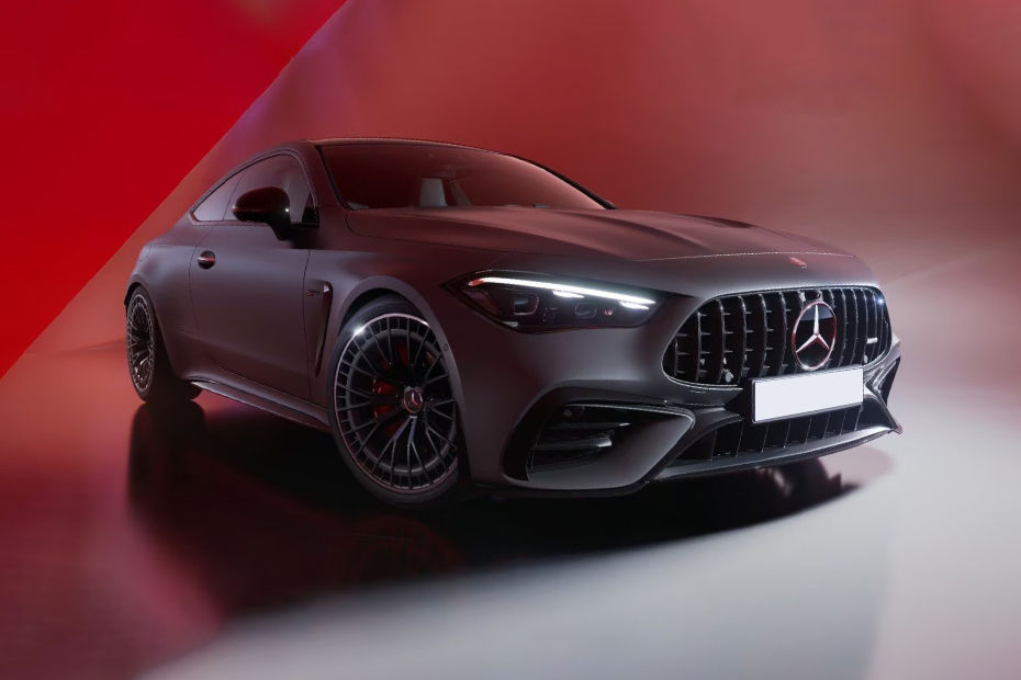 CLE Coupe Front deep low Angle View