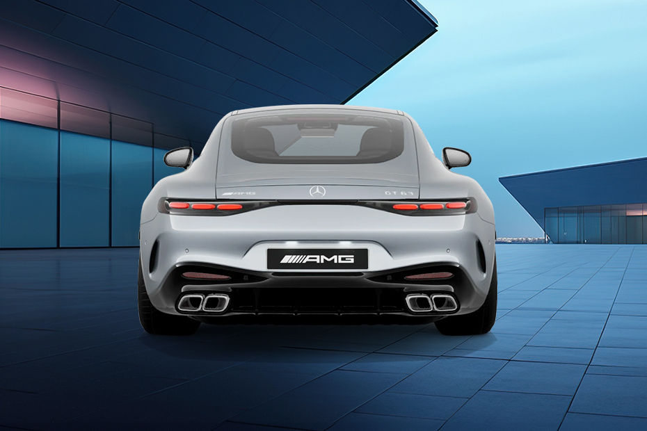 Full Rear View of Mercedes-Benz AMG GT Coupe