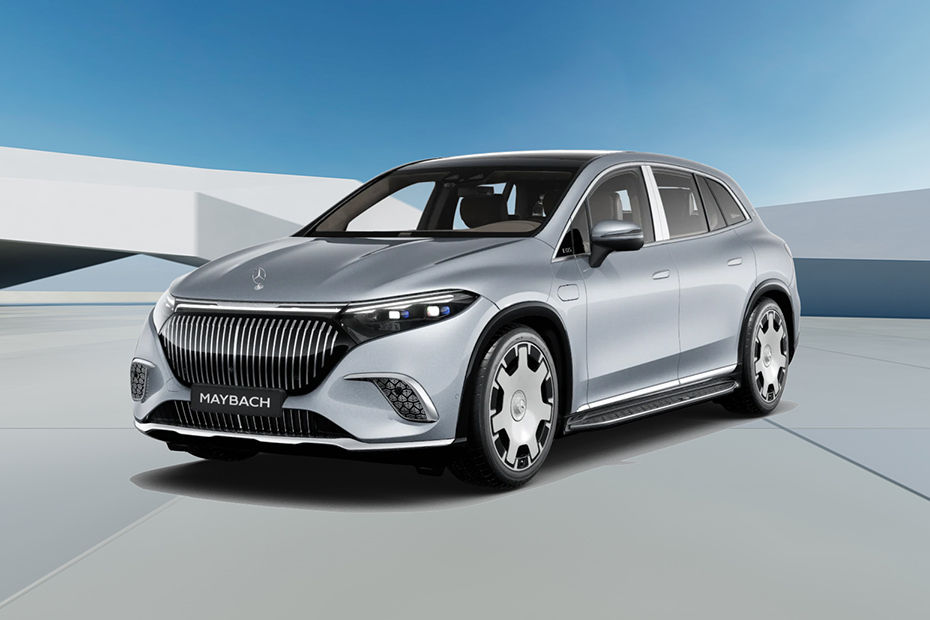 Mercedes-Benz Maybach EQS SUV Front Side View