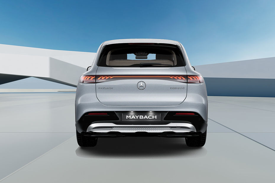 Full Rear View of Mercedes-Benz Maybach EQS SUV