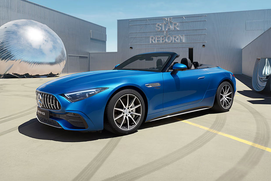 AMG SL Roadster Front angle low view