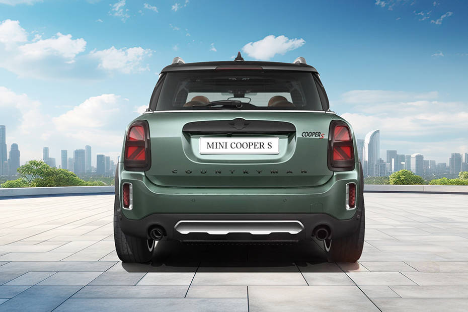 Full Rear View of Mini New Countryman Full Rear View of Mini New Countryman