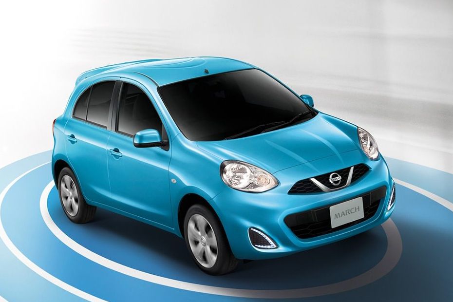 Nissan March Front Cross Side View Nissan March Front Cross Side View