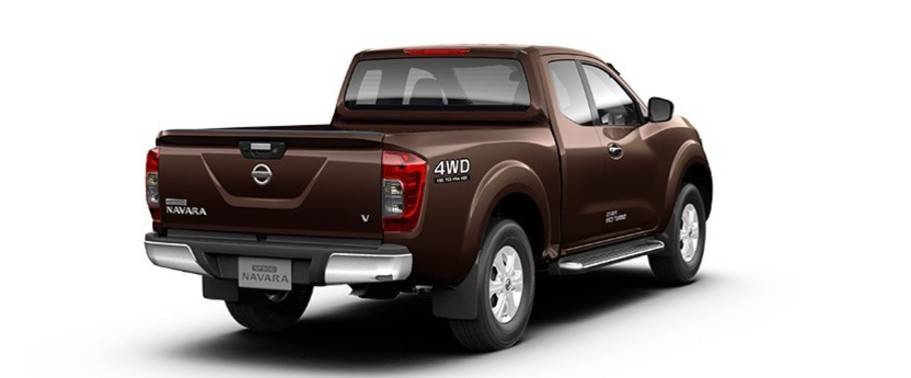 Navara NP300 King Cab Rear angle view Navara NP300 King Cab Rear angle view