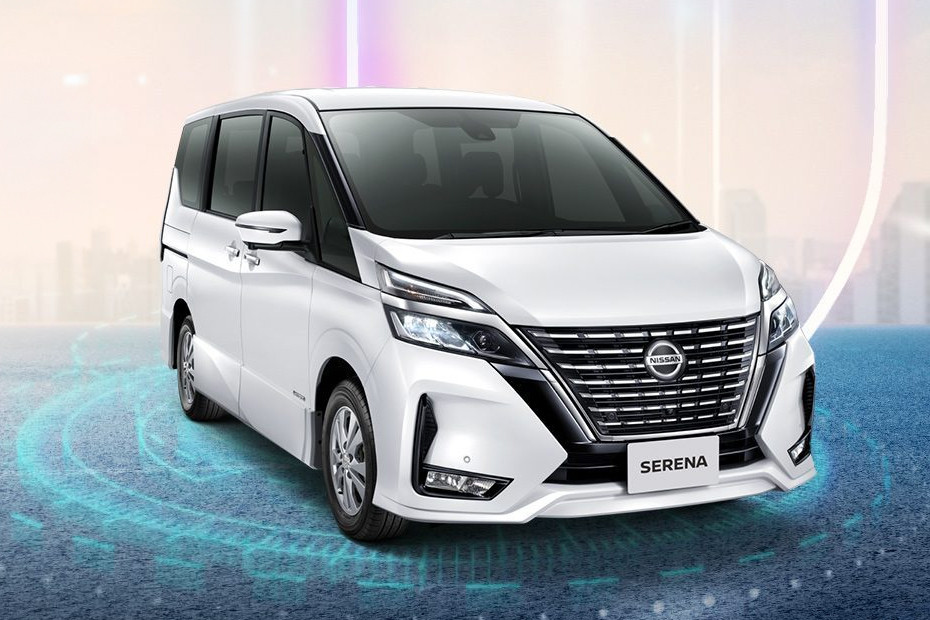 นิสสัน Serena Front Medium View นิสสัน Serena Front Medium View