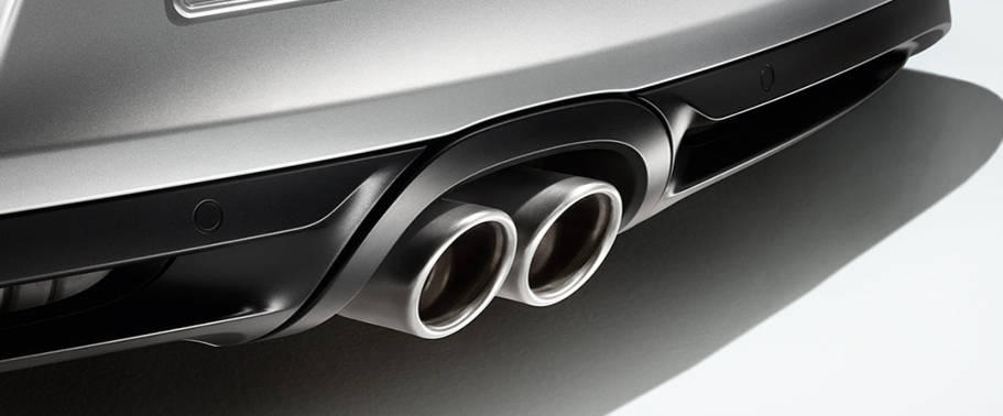 Exhaust Pipe of Porsche Boxster S Exhaust Pipe of Porsche Boxster S
