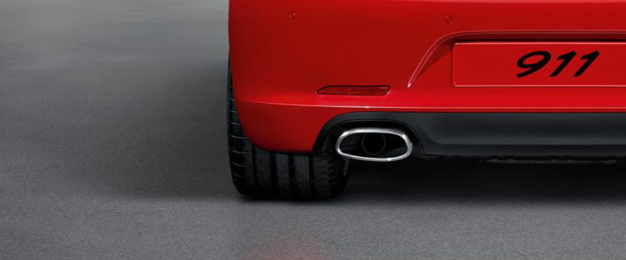 Exhaust Pipe of ปอร์เช่ 911 คาร์เรร่า คาบริโอเน็ต