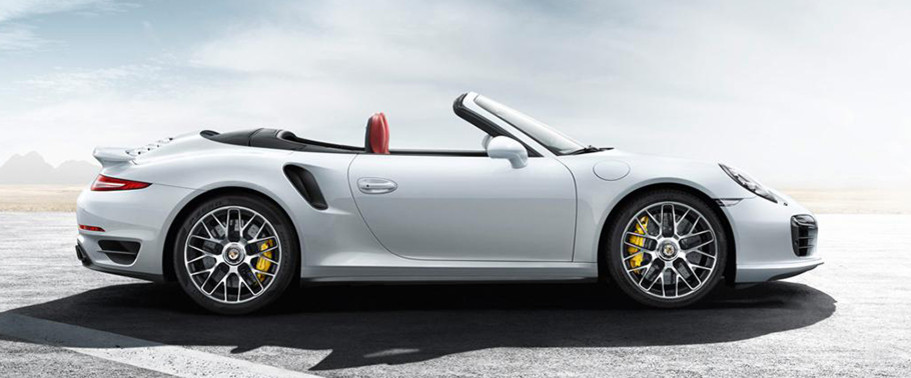 Porsche 911 Turbo Cabriolet Drivers Sideview