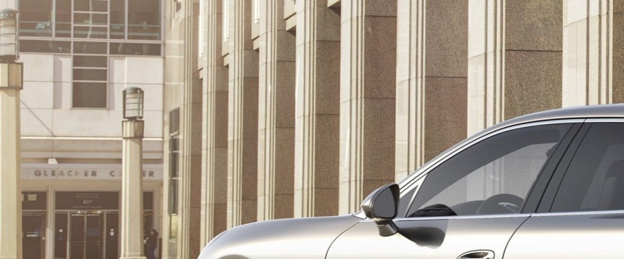 Panamera S Rear angle view Panamera S Rear angle view