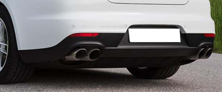Exhaust Pipe of Porsche Panamera S E-Hybrid