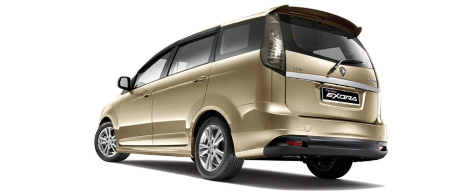 Exora Turbo Side view Exora Turbo Side view