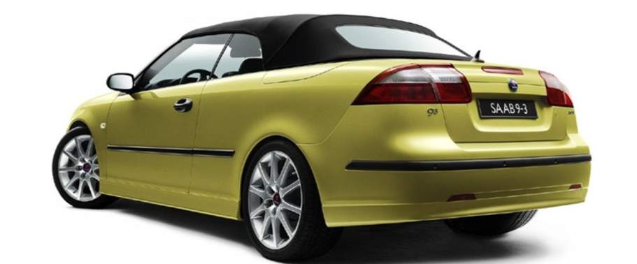 9-3 Convertible Side view 9-3 Convertible Side view