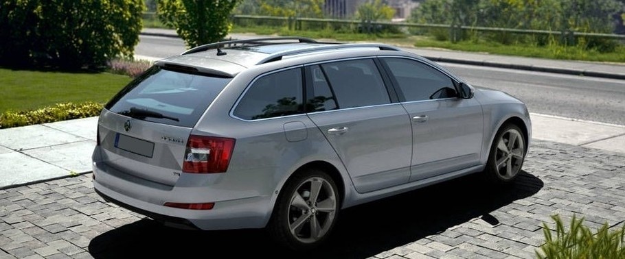 ออคตาเวีย คอมบิ จี-เทค Side view ออคตาเวีย คอมบิ จี-เทค Side view