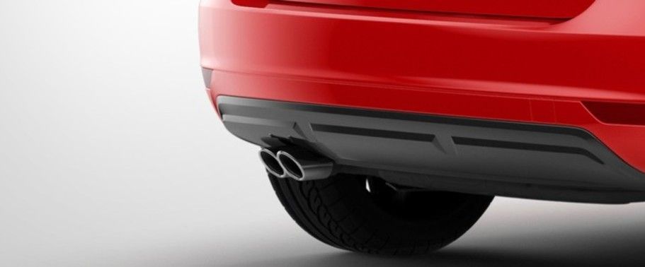 Exhaust Pipe of Skoda Yeti Monte Carlo