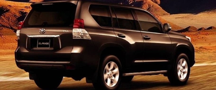 Land Cruiser Rear angle view Land Cruiser Rear angle view