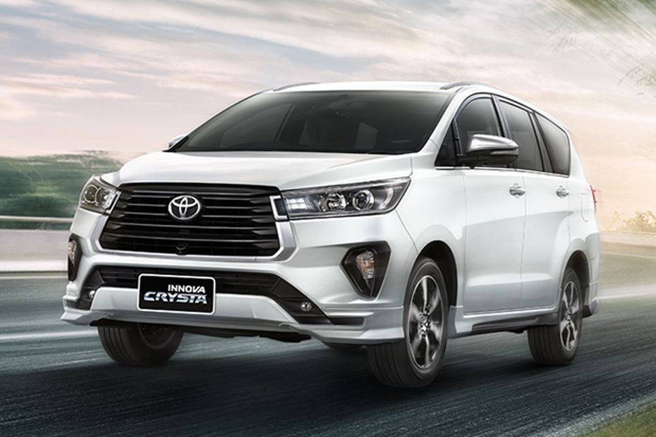 Toyota Innova Crysta Front Side View Toyota Innova Crysta Front Side View