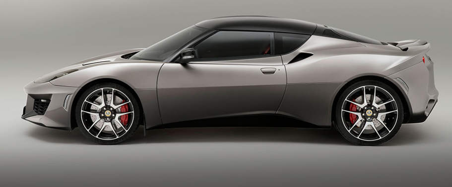 Evora 400 Side view