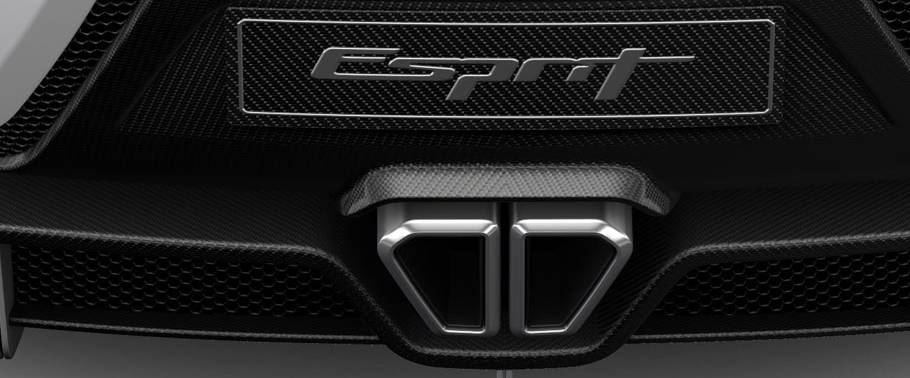 Exhaust Pipe of Lotus Esprit Exhaust Pipe of Lotus Esprit