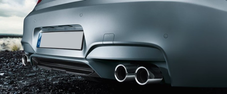 Exhaust Pipe of BMW M6 Gran Coupe
