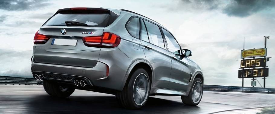 X5 M Rear angle view X5 M Rear angle view