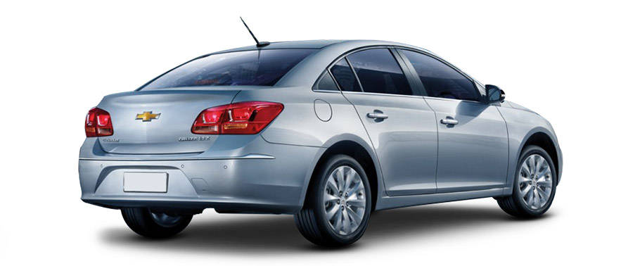 Cruze Rear angle view Cruze Rear angle view