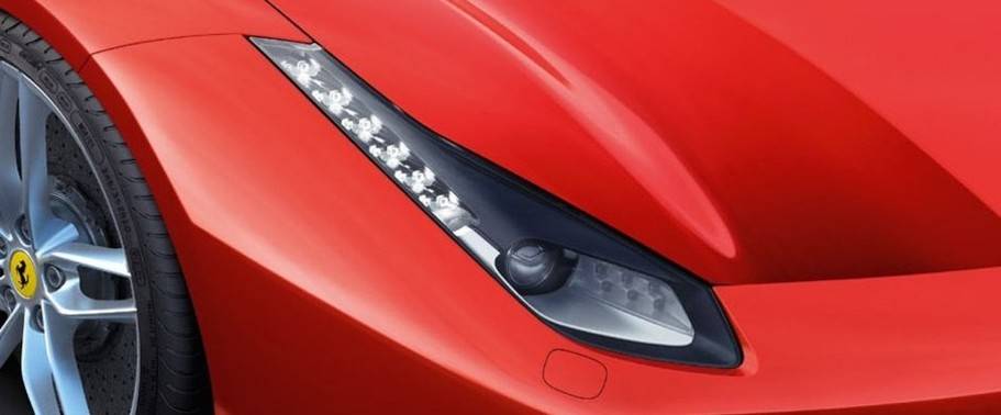 488 จีทีบี Headlight 488 จีทีบี Headlight