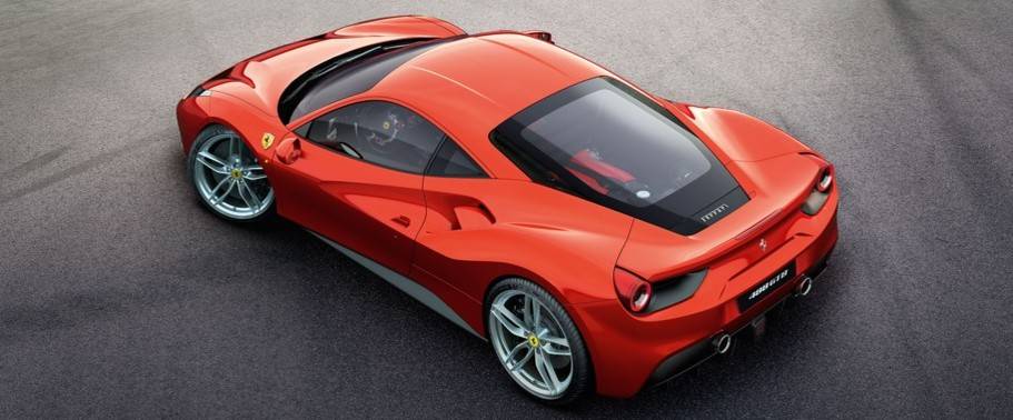 488 จีทีบี Rear angle view 488 จีทีบี Rear angle view