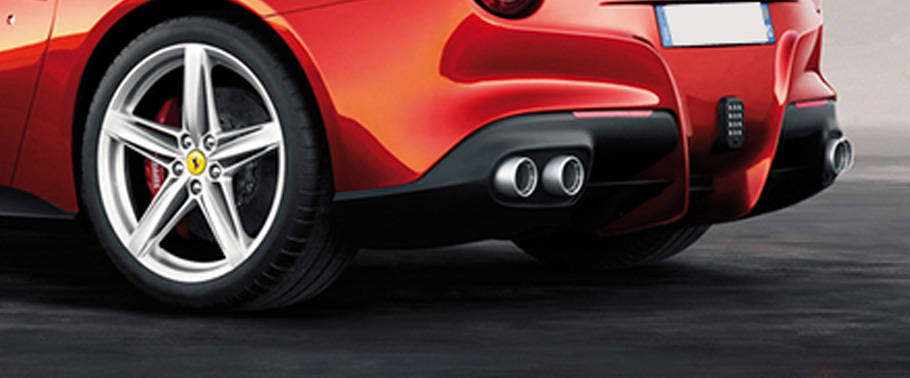 Exhaust Pipe of Ferrari F12berlinetta Exhaust Pipe of Ferrari F12berlinetta