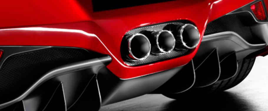Exhaust Pipe of Ferrari 458 Italia Exhaust Pipe of Ferrari 458 Italia