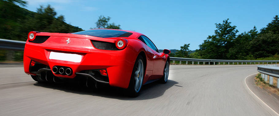 458 Italia Rear Low Angle View 458 Italia Rear Low Angle View