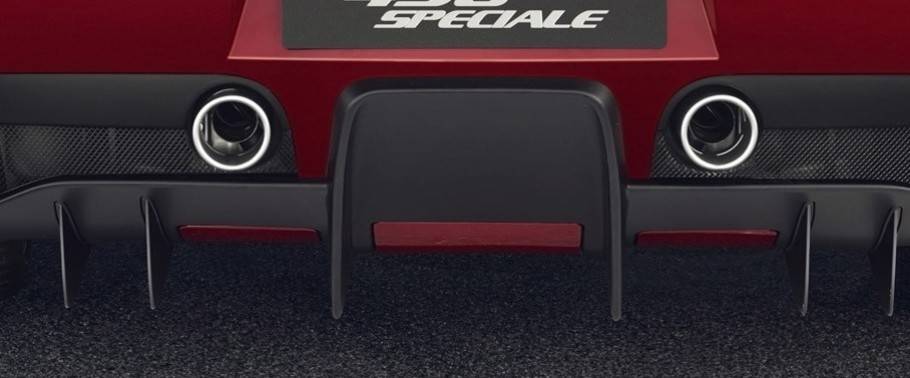 Exhaust Pipe of เฟอรารี่ 458 สเปชิเล Exhaust Pipe of เฟอรารี่ 458 สเปชิเล