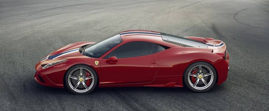 458 สเปชิเล Side view 458 สเปชิเล Side view
