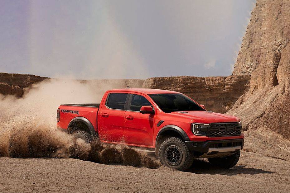 Ford Ranger Raptor Front Cross Side View Ford Ranger Raptor Front Cross Side View