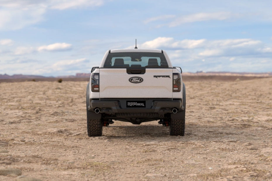 Full Rear View of Ford Ranger Raptor