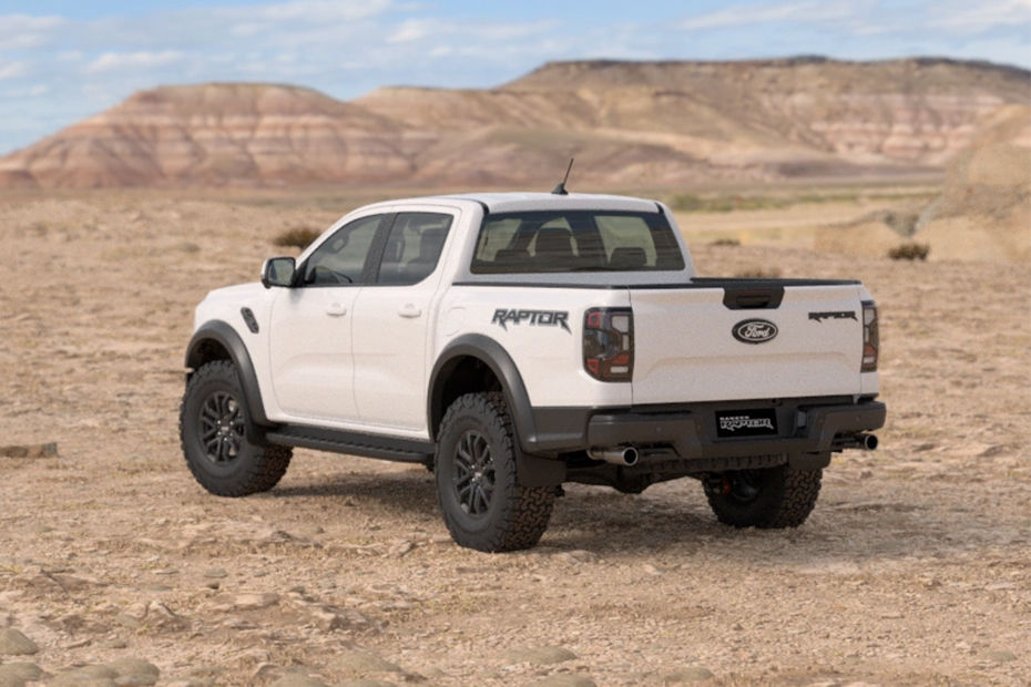 Ranger Raptor Rear angle view