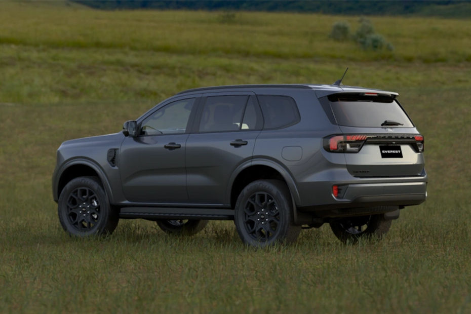 Rear Cross Side View of Ford Everest Sport