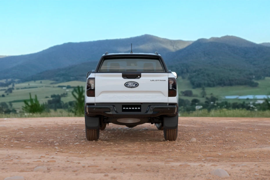 Full Rear View of Ford Ranger Wildtrak Full Rear View of Ford Ranger Wildtrak