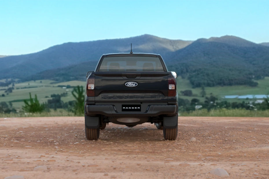 Full Rear View of Ford Ranger XL Plus
