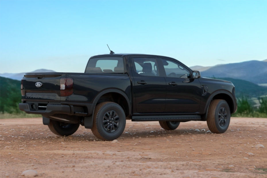 Rear Cross Side View of Ford Ranger XL Plus