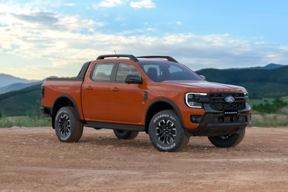 Ford Ranger Wildtrak-X Front Cross Side View