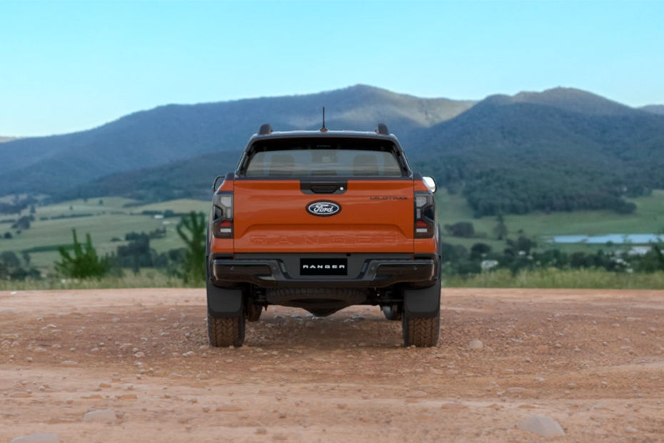 Full Rear View of Ford Ranger Wildtrak-X