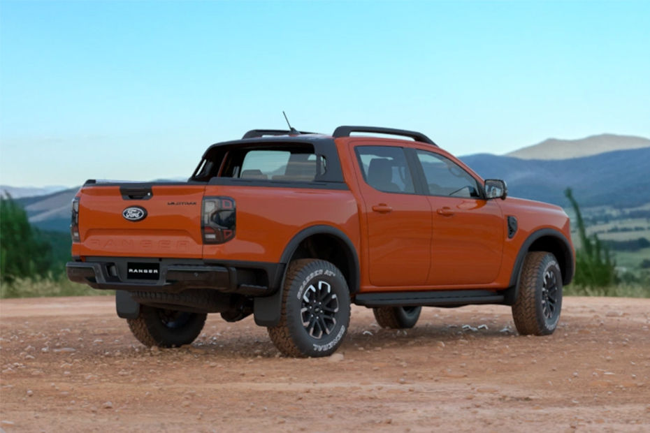 Ranger Wildtrak-X Rear angle view