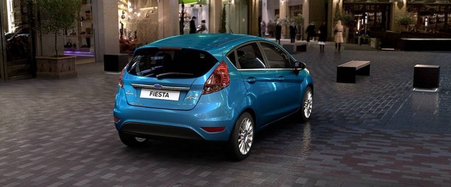 Fiesta 2015 Rear angle view Fiesta 2015 Rear angle view