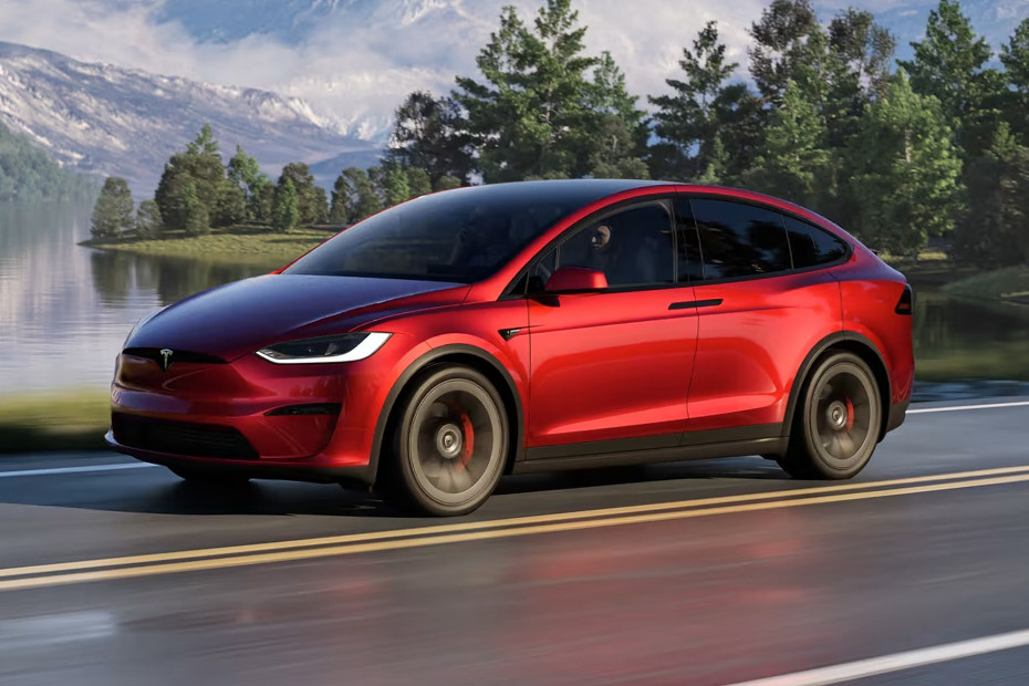 เทสล่า Model X Front Side View