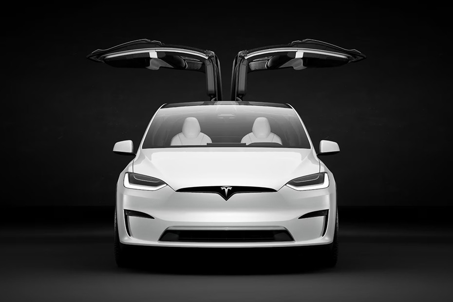 Full Front View of Model X