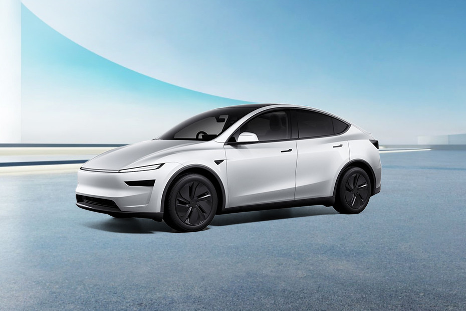 Tesla Model Y Front Side View Tesla Model Y Front Side View