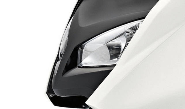 BMW C 600 Head Light View BMW C 600 Head Light View