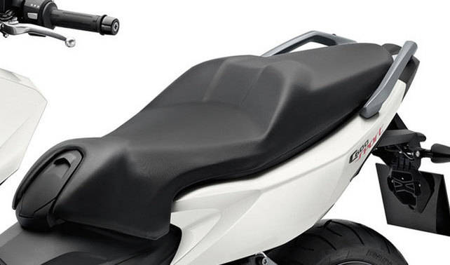 BMW C 600 Rider Seat View BMW C 600 Rider Seat View