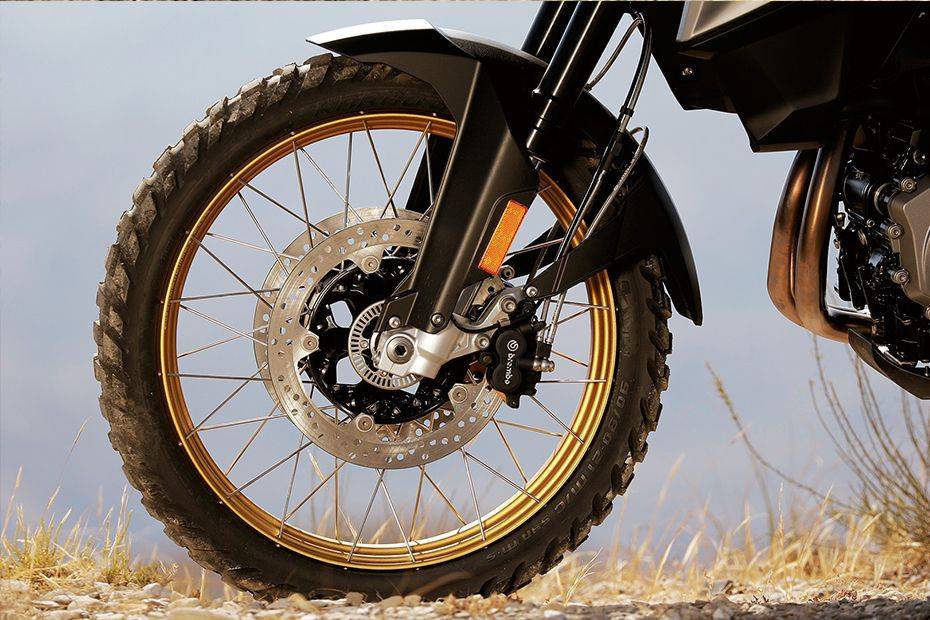 บีเอ็มดับเบิลยู เอฟ 850 จีเอส Front Tyre View บีเอ็มดับเบิลยู เอฟ 850 จีเอส Front Tyre View